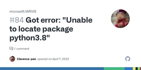 unable to locate package python3.8.